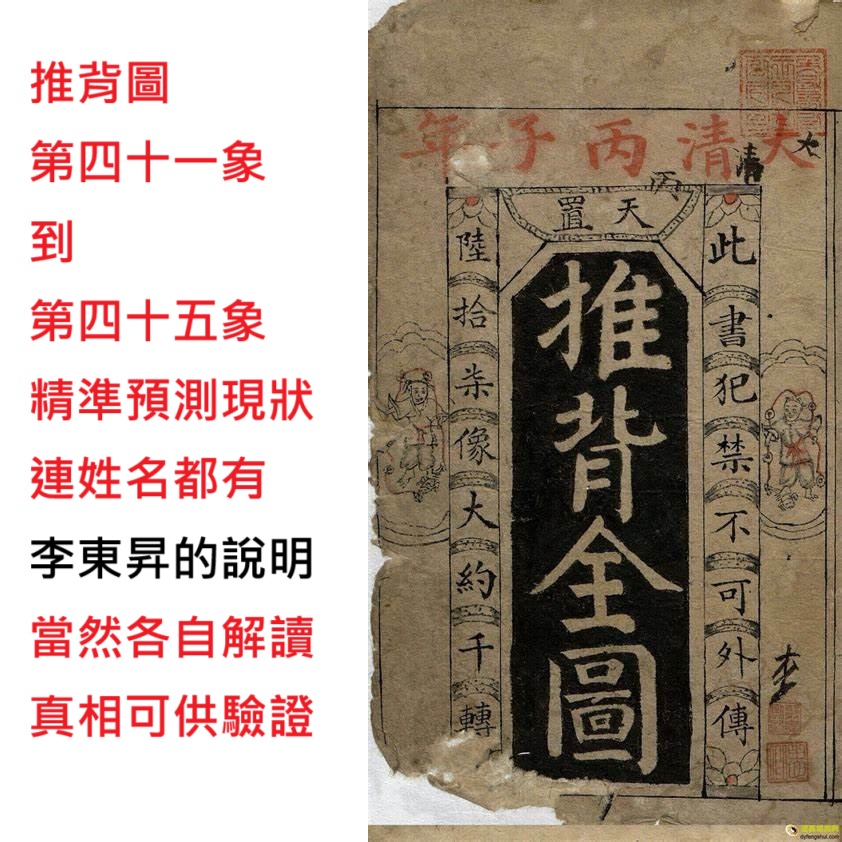 Read more about the article 推背圖第四十一象到四十五象 解說